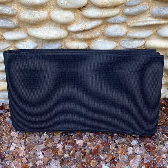 NWT New Womens UliUli Black Waist Trainer Tummy Wrap 13 ft. Size Small - Picture 2 of 4